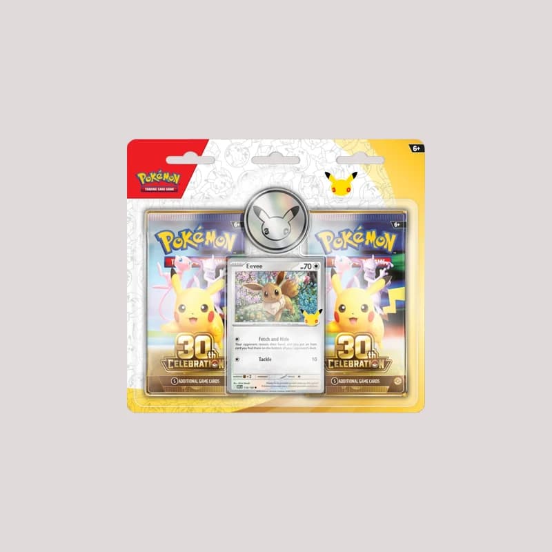 Pokémon 30th Celebration 2-Pack Blister Eevee