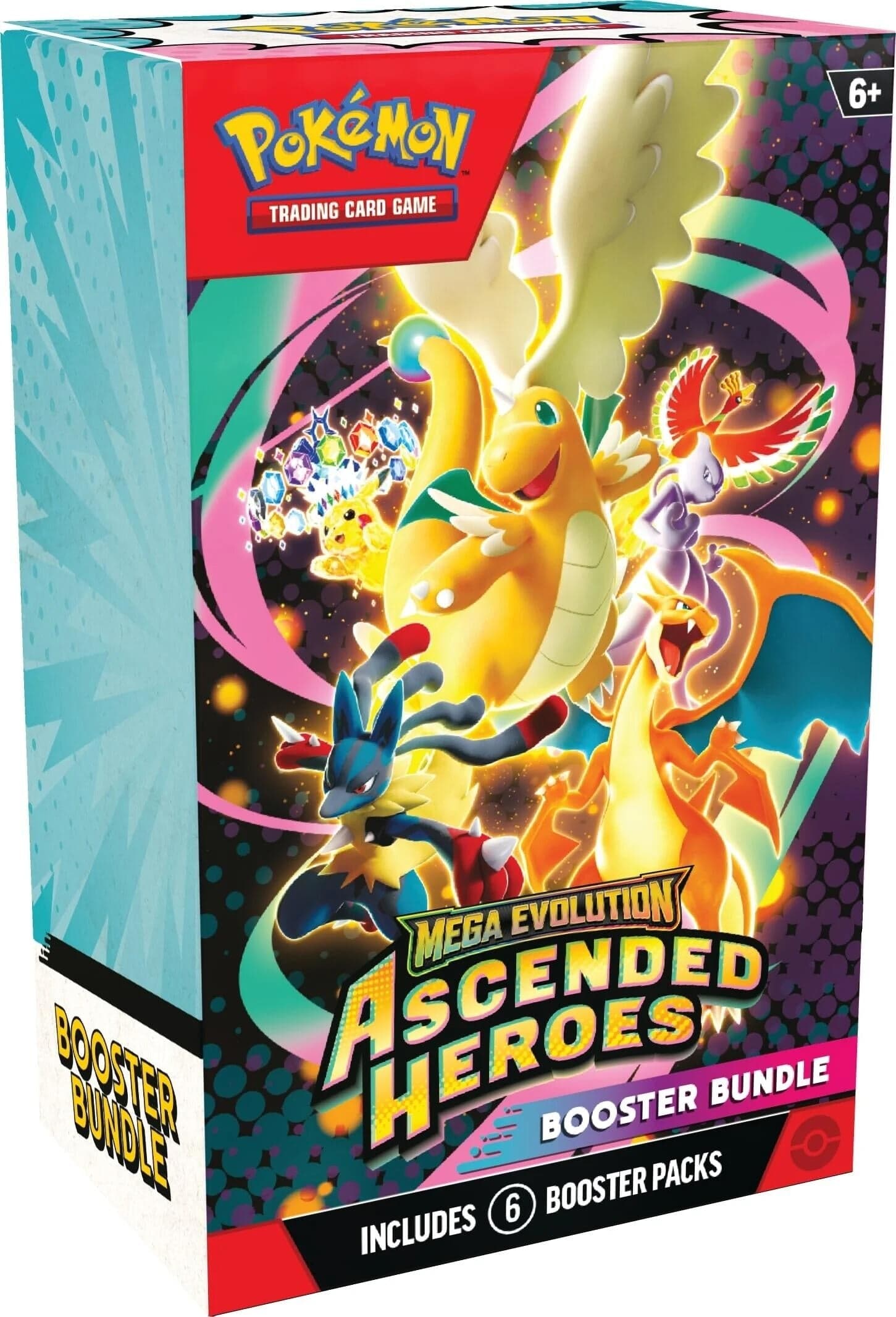 Pokémon TCG: Mega Evolution—Ascended Heroes - Booster Bundle (6 Packs)