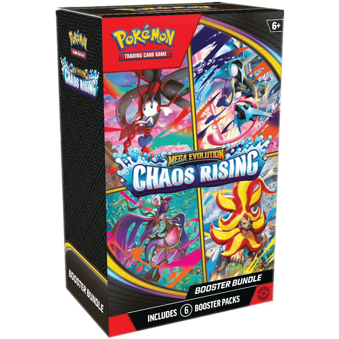 Pokémon TCG: Mega Evolution—Chaos Rising - Booster Bundle (6 Packs)
