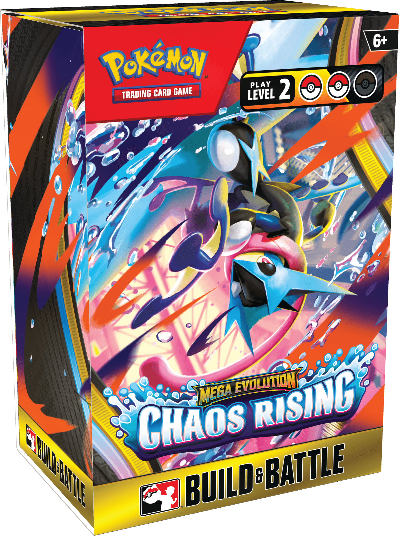 Pokémon TCG: Mega Evolution—Chaos Rising - Build and Battle Box