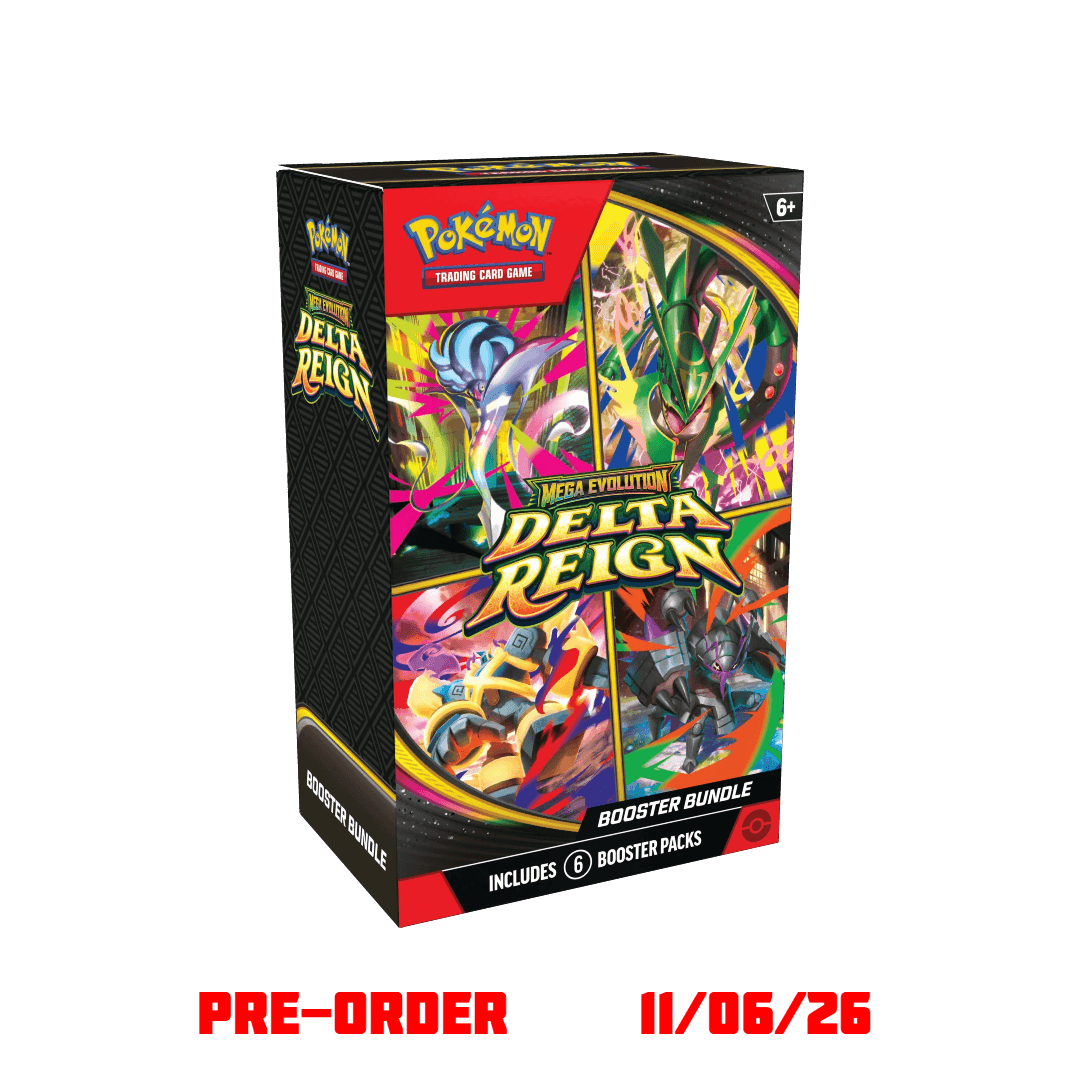Pokémon TCG: Mega Evolution—Delta Reign - Booster Bundle (6 Packs)