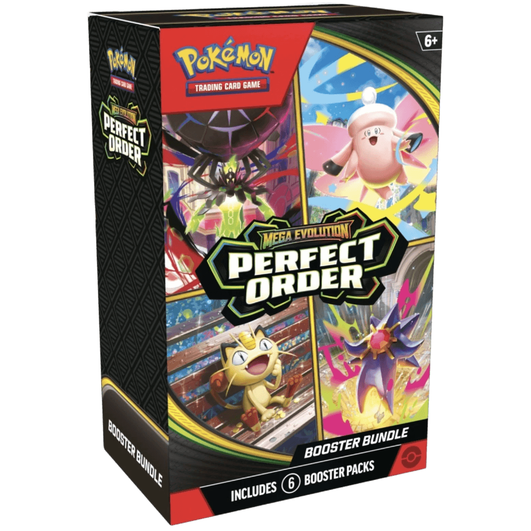 Pokémon TCG: Mega Evolution—Perfect Order - Booster Bundle (6 Packs)