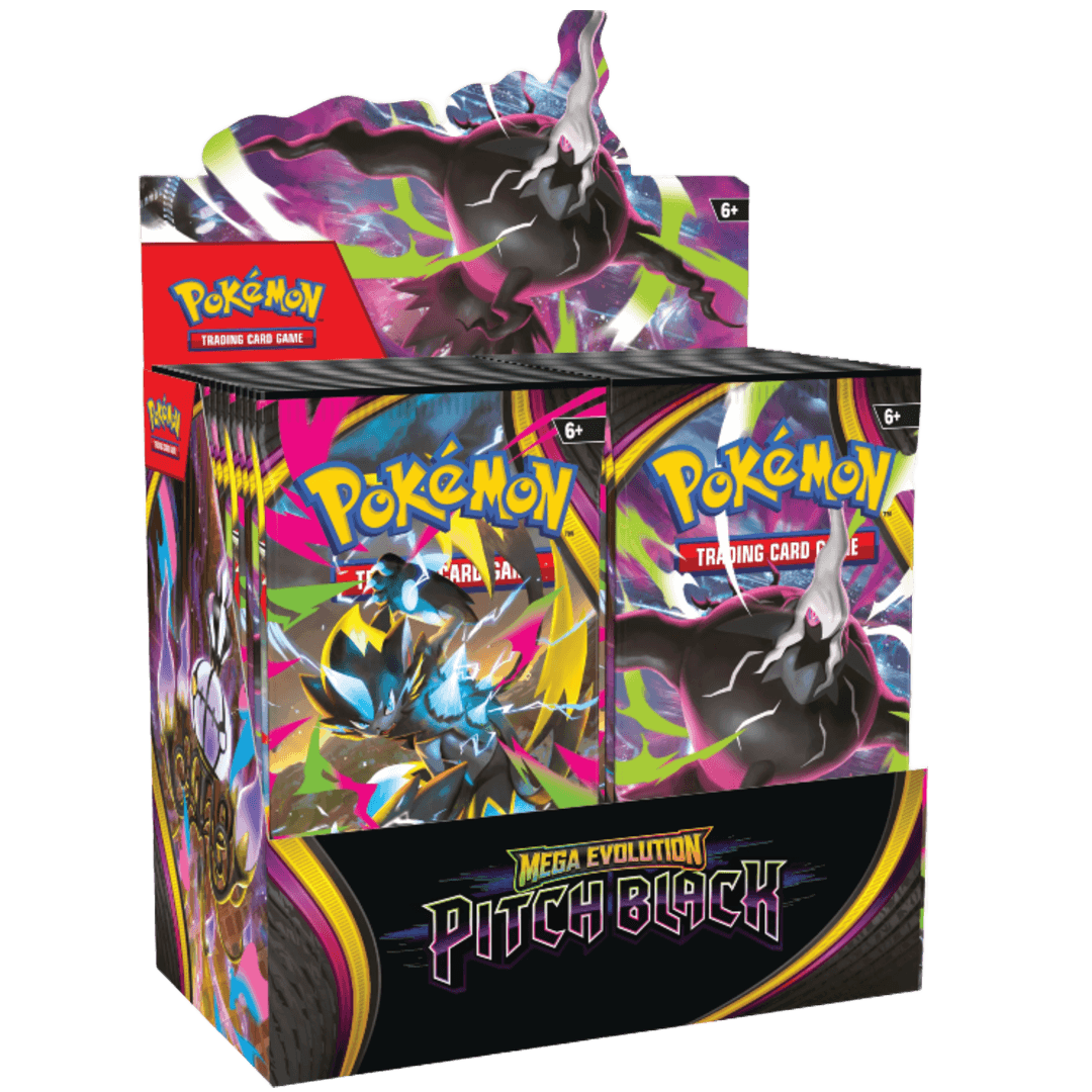 Pokémon TCG: Mega Evolution—Pitch Black - Booster Box (36 Packs)